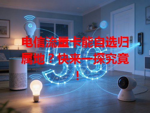电信流量卡能自选归属地？快来一探究竟！