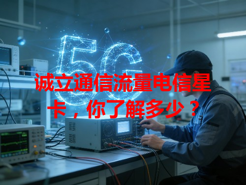 诚立通信流量电信星卡，你了解多少？