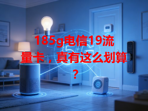 185g电信19流量卡，真有这么划算？