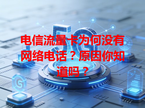 电信流量卡为何没有网络电话？原因你知道吗？