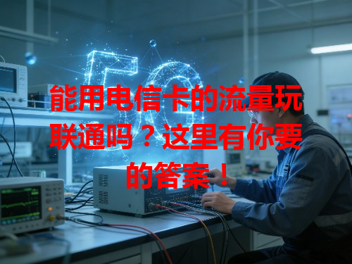 能用电信卡的流量玩联通吗？这里有你要的答案！