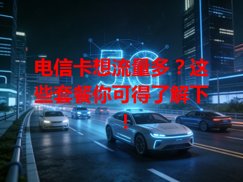 电信卡想流量多？这些套餐你可得了解下！