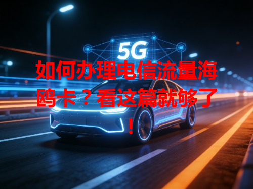 如何办理电信流量海鸥卡？看这篇就够了！