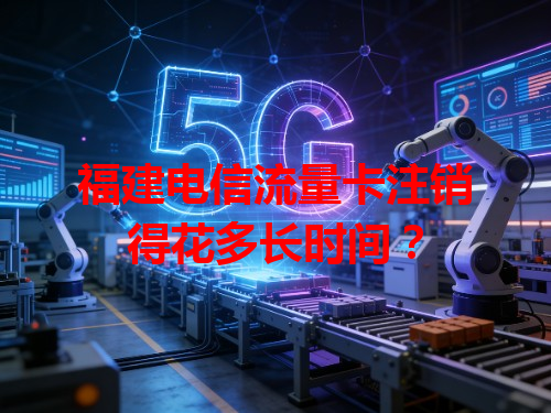 福建电信流量卡注销得花多长时间？
