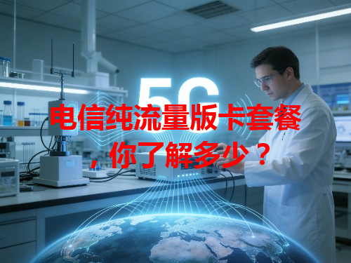 电信纯流量版卡套餐，你了解多少？