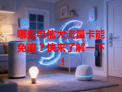 哪些电信大流量卡能免流？快来了解一下！