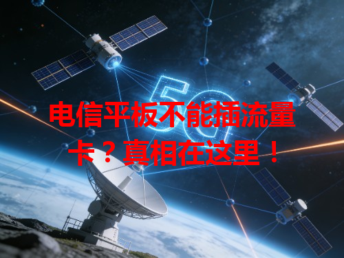 电信平板不能插流量卡？真相在这里！