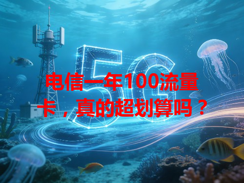电信一年100流量卡，真的超划算吗？