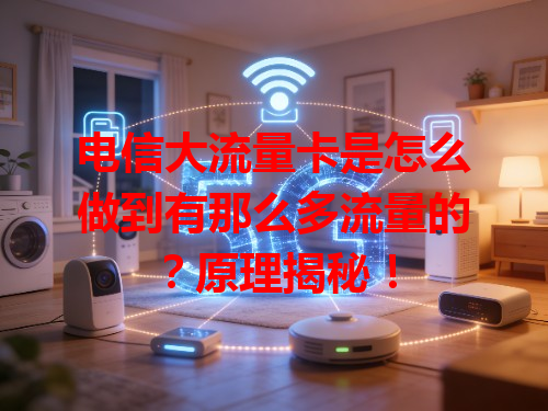电信大流量卡是怎么做到有那么多流量的？原理揭秘！