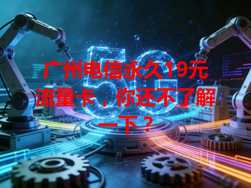 广州电信永久19元流量卡，你还不了解一下？