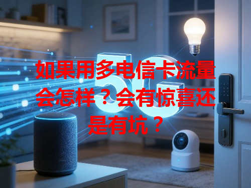 如果用多电信卡流量会怎样？会有惊喜还是有坑？
