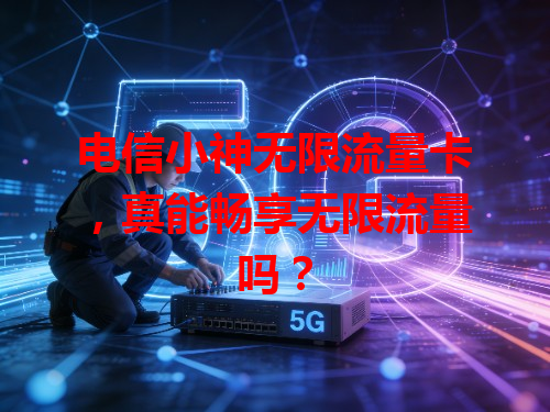 电信小神无限流量卡，真能畅享无限流量吗？
