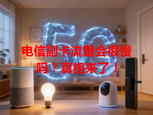 电信副卡流量会很慢吗？真相来了！