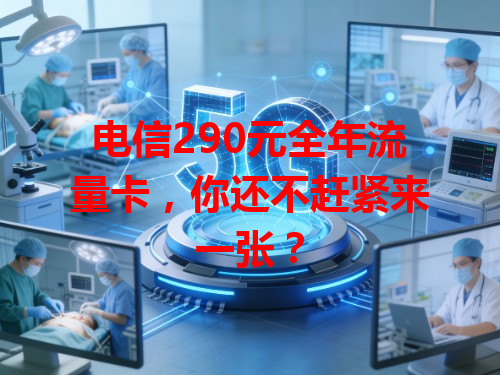电信290元全年流量卡，你还不赶紧来一张？