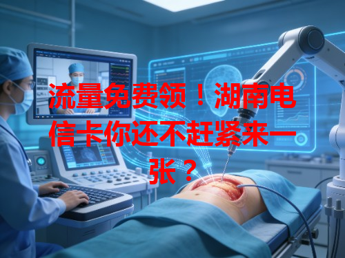 流量免费领！湖南电信卡你还不赶紧来一张？