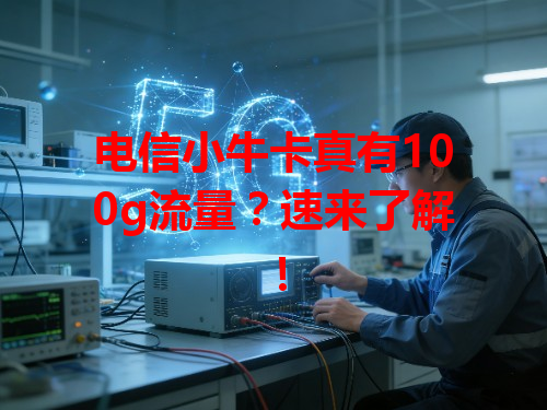 电信小牛卡真有100g流量？速来了解！
