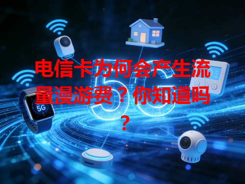 电信卡为何会产生流量漫游费？你知道吗？