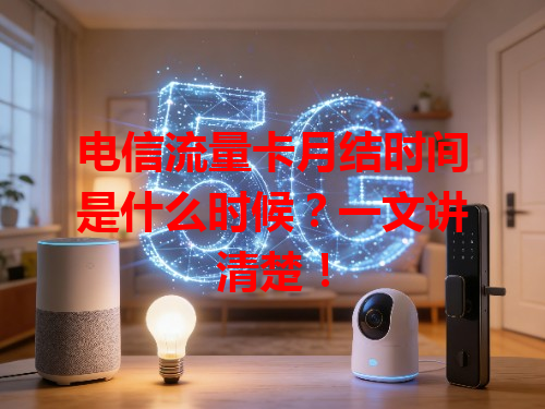 电信流量卡月结时间是什么时候？一文讲清楚！