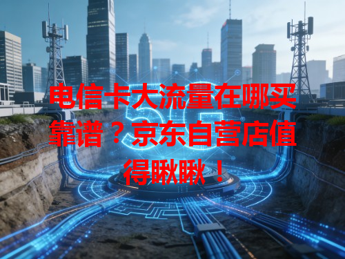 电信卡大流量在哪买靠谱？京东自营店值得瞅瞅！
