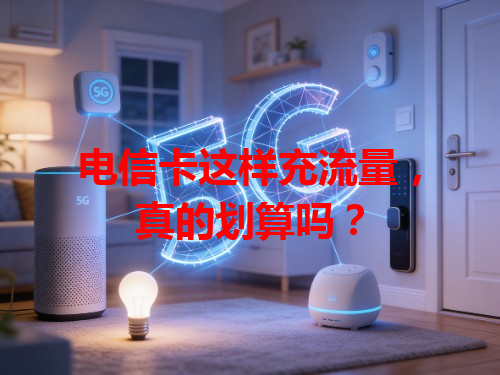 电信卡这样充流量，真的划算吗？
