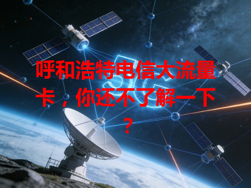 呼和浩特电信大流量卡，你还不了解一下？