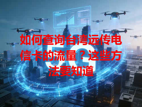 如何查询台湾远传电信卡的流量？这些方法要知道