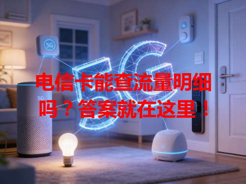 电信卡能查流量明细吗？答案就在这里！