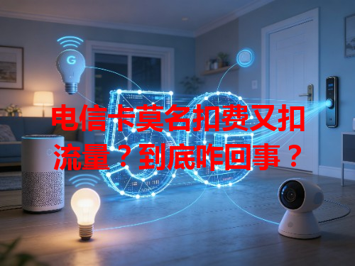 电信卡莫名扣费又扣流量？到底咋回事？