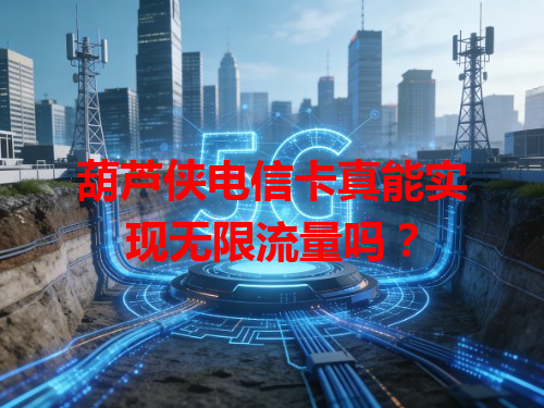葫芦侠电信卡真能实现无限流量吗？