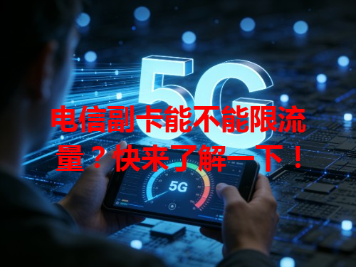 电信副卡能不能限流量？快来了解一下！