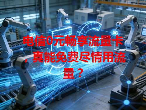 电信0元畅享流量卡，真能免费尽情用流量？
