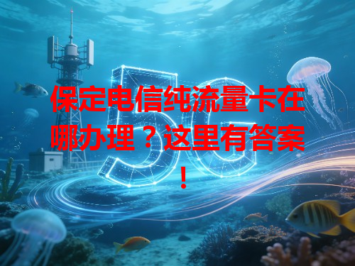 保定电信纯流量卡在哪办理？这里有答案！