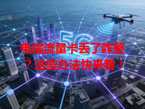 电信流量卡丢了咋整？这些办法快来看！