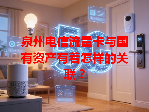 泉州电信流量卡与国有资产有着怎样的关联？