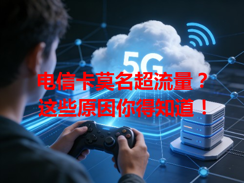 电信卡莫名超流量？这些原因你得知道！