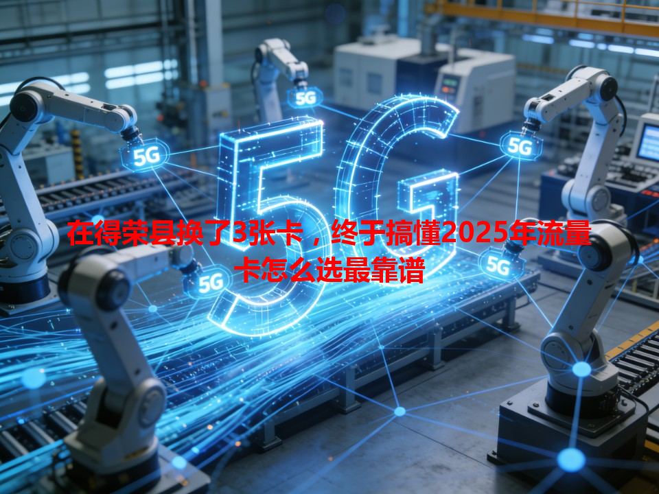 在得荣县换了3张卡，终于搞懂2025年流量卡怎么选最靠谱
