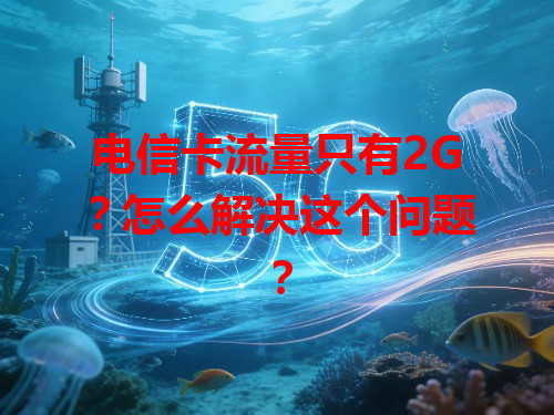 电信卡流量只有2G？怎么解决这个问题？