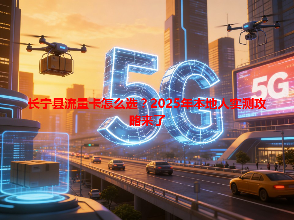 长宁县流量卡怎么选？2025年本地人实测攻略来了