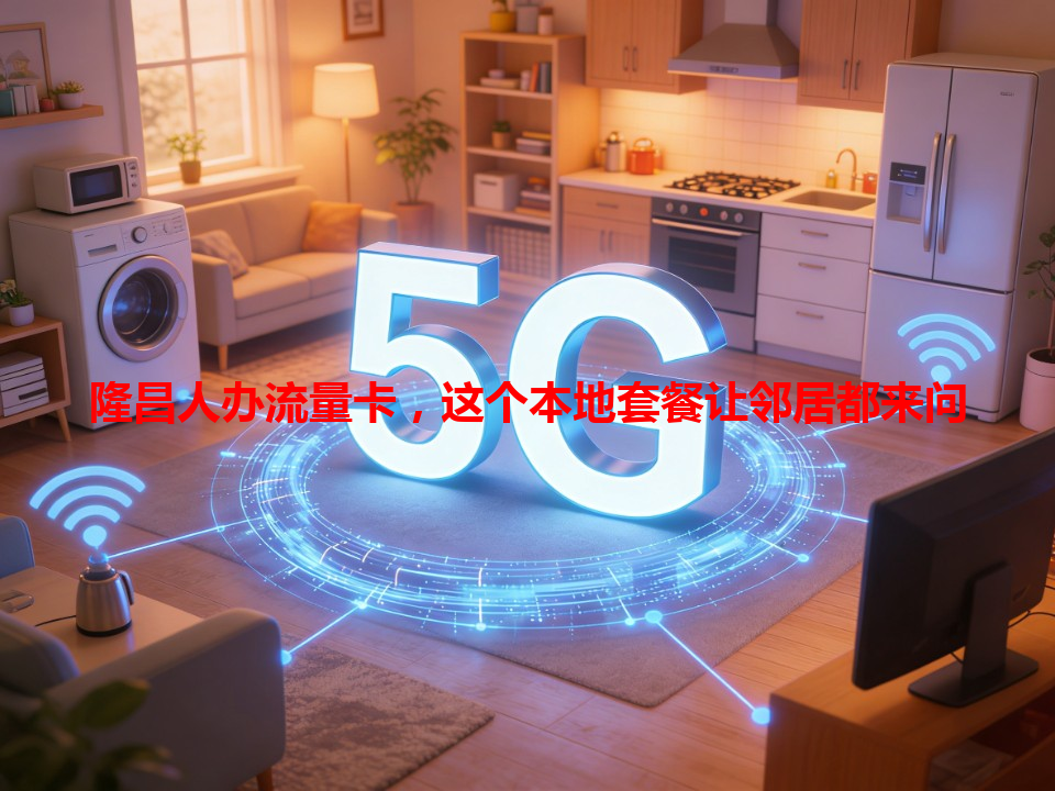 隆昌人办流量卡，这个本地套餐让邻居都来问