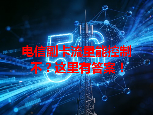 电信副卡流量能控制不？这里有答案！