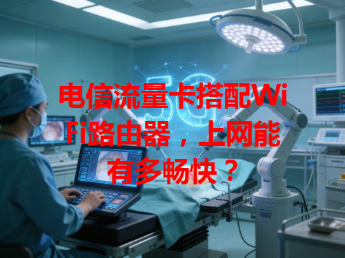 电信流量卡搭配WiFi路由器，上网能有多畅快？