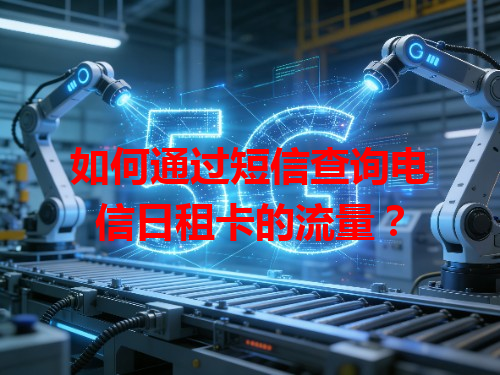 如何通过短信查询电信日租卡的流量？