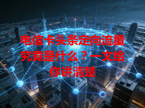 电信卡头条定向流量究竟是什么？一文给你讲清楚
