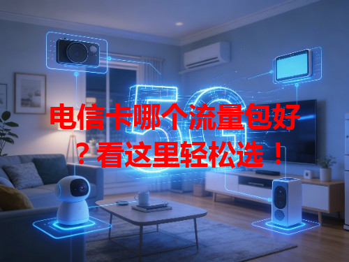电信卡哪个流量包好？看这里轻松选！