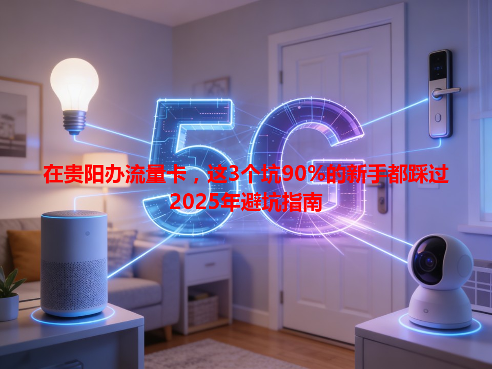 在贵阳办流量卡，这3个坑90%的新手都踩过2025年避坑指南