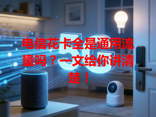 电信花卡全是通用流量吗？一文给你讲清楚！