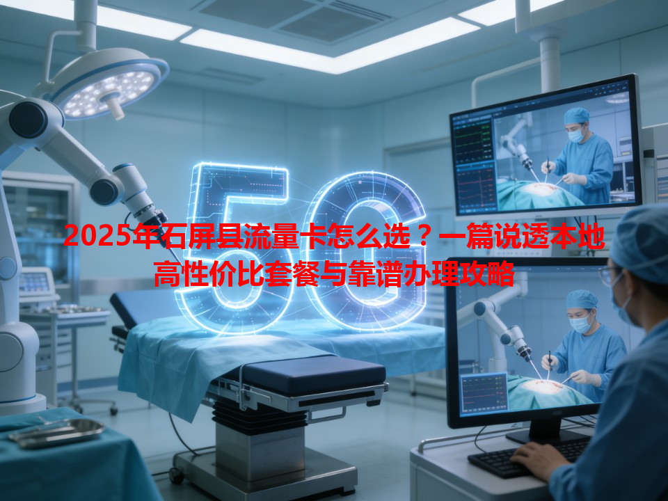 2025年石屏县流量卡怎么选？一篇说透本地高性价比套餐与靠谱办理攻略