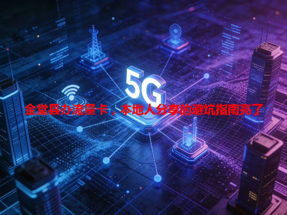 金堂县办流量卡，本地人分享的避坑指南亮了