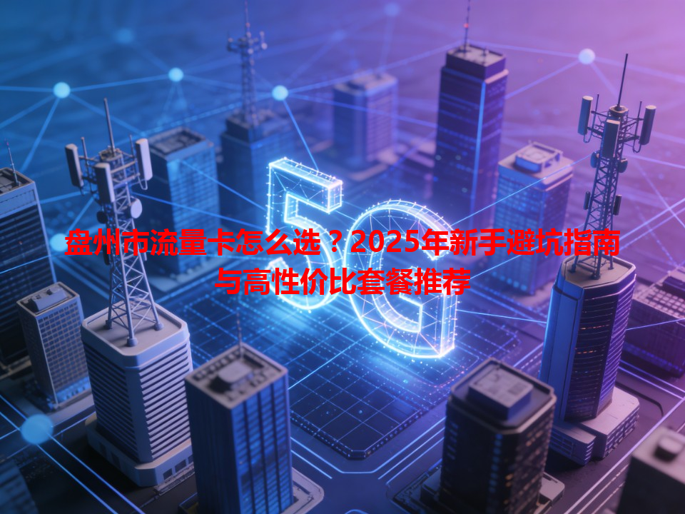 盘州市流量卡怎么选？2025年新手避坑指南与高性价比套餐推荐