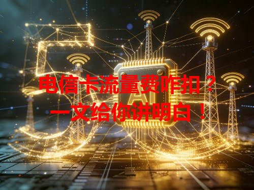 电信卡流量费咋扣？一文给你讲明白！